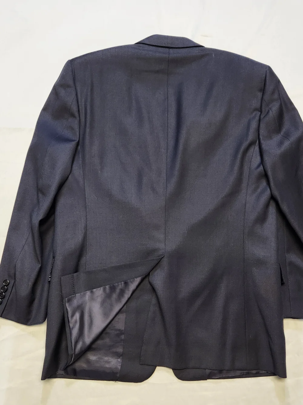 Hickey Freeman Loro Piana Blazer 42R Zelander 100% Wool Navy Sport Coat Italy